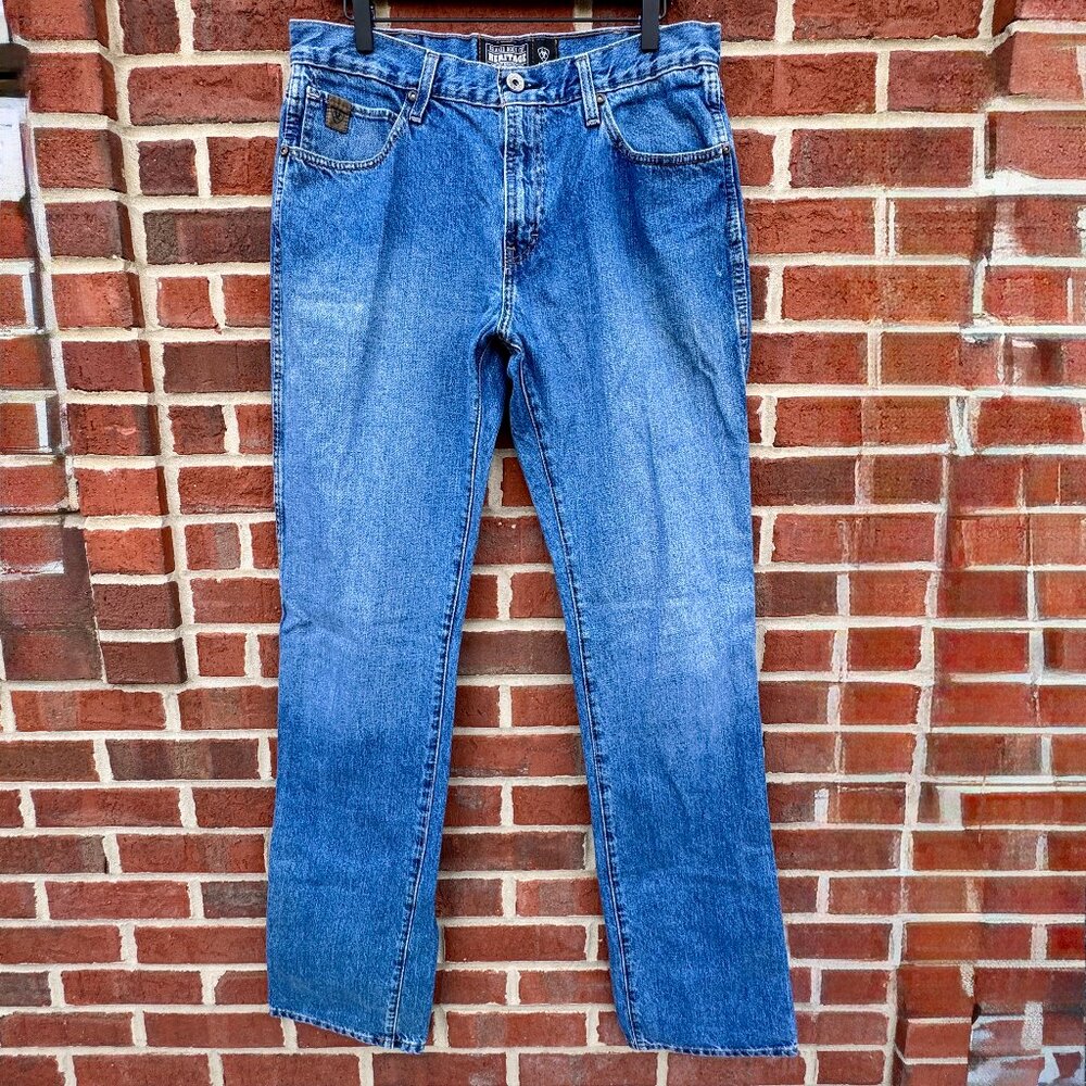Ariat Heritage Jeans Relaxed Boot Cut Western Rodeo Ranch Work Mens Size 33
